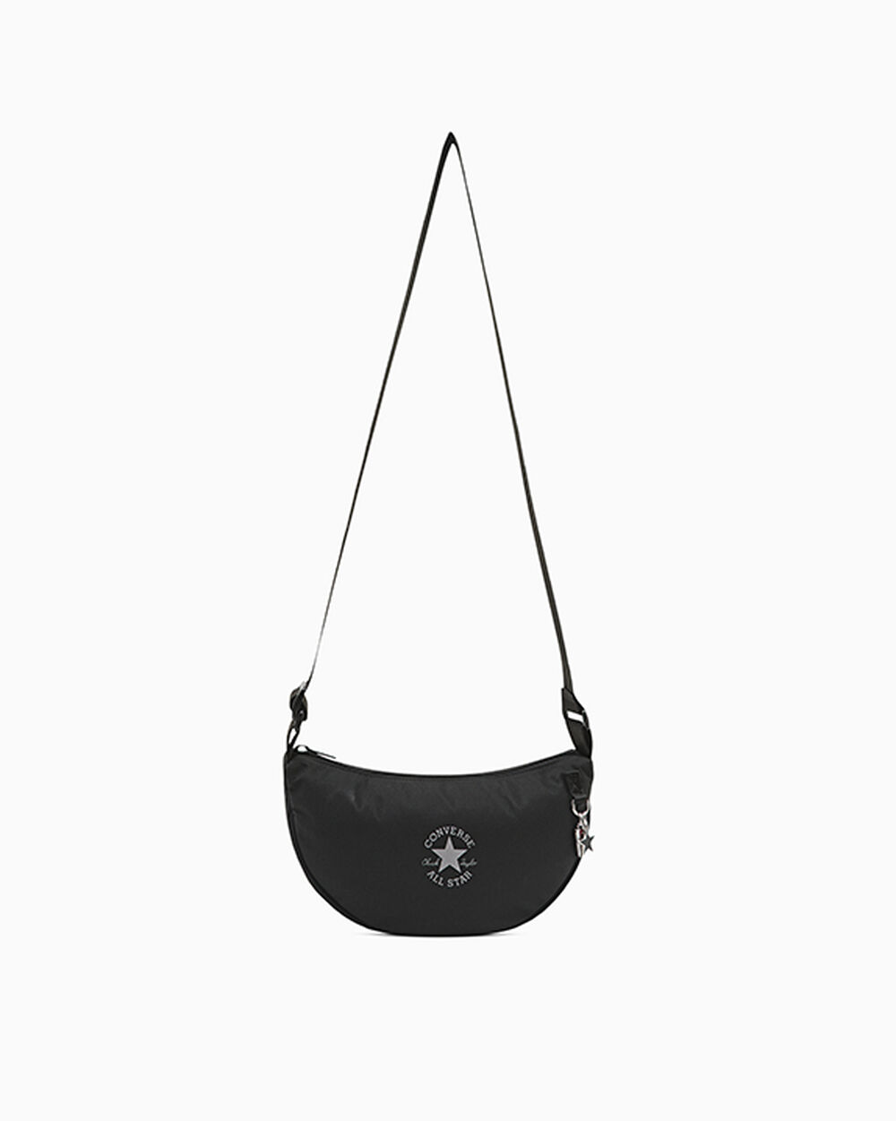 Thumbnail - Chuck Taylor Patch Crescent Crossbody Bag Black