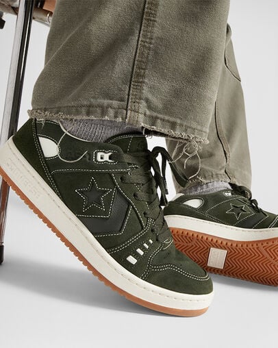 CONS AS-1 Pro Suede Refugio del bosque/Garza/Goma, Reflective View