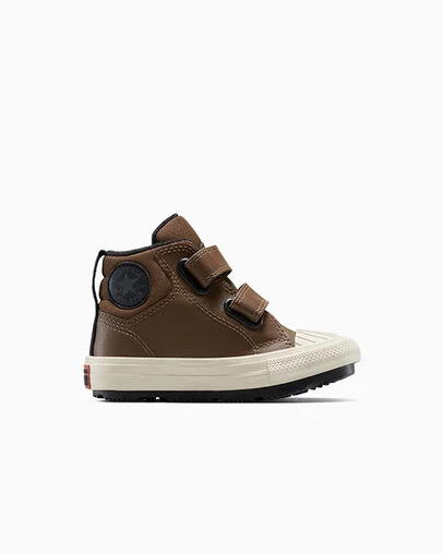 Chuck Taylor All Star Berkshire Boot Easy On Grounded/Black/Light Dune, Outer Side View