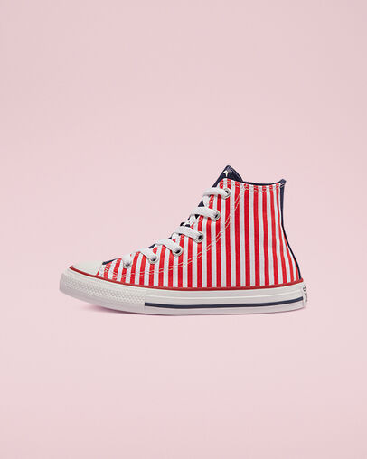 Chuck Taylor All Star Stars & Stripes Midnight Navy/University Red, Inner Side View