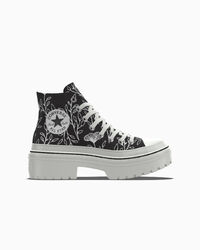Converse All star sneaker black floral