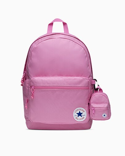 Go 2 Backpack Oops Pink, Front View