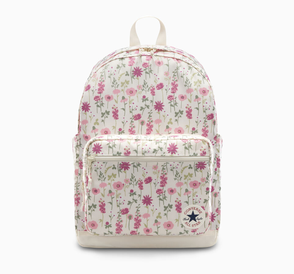 Go 2 Wildflowers Backpack Converse Egret Floral Aop