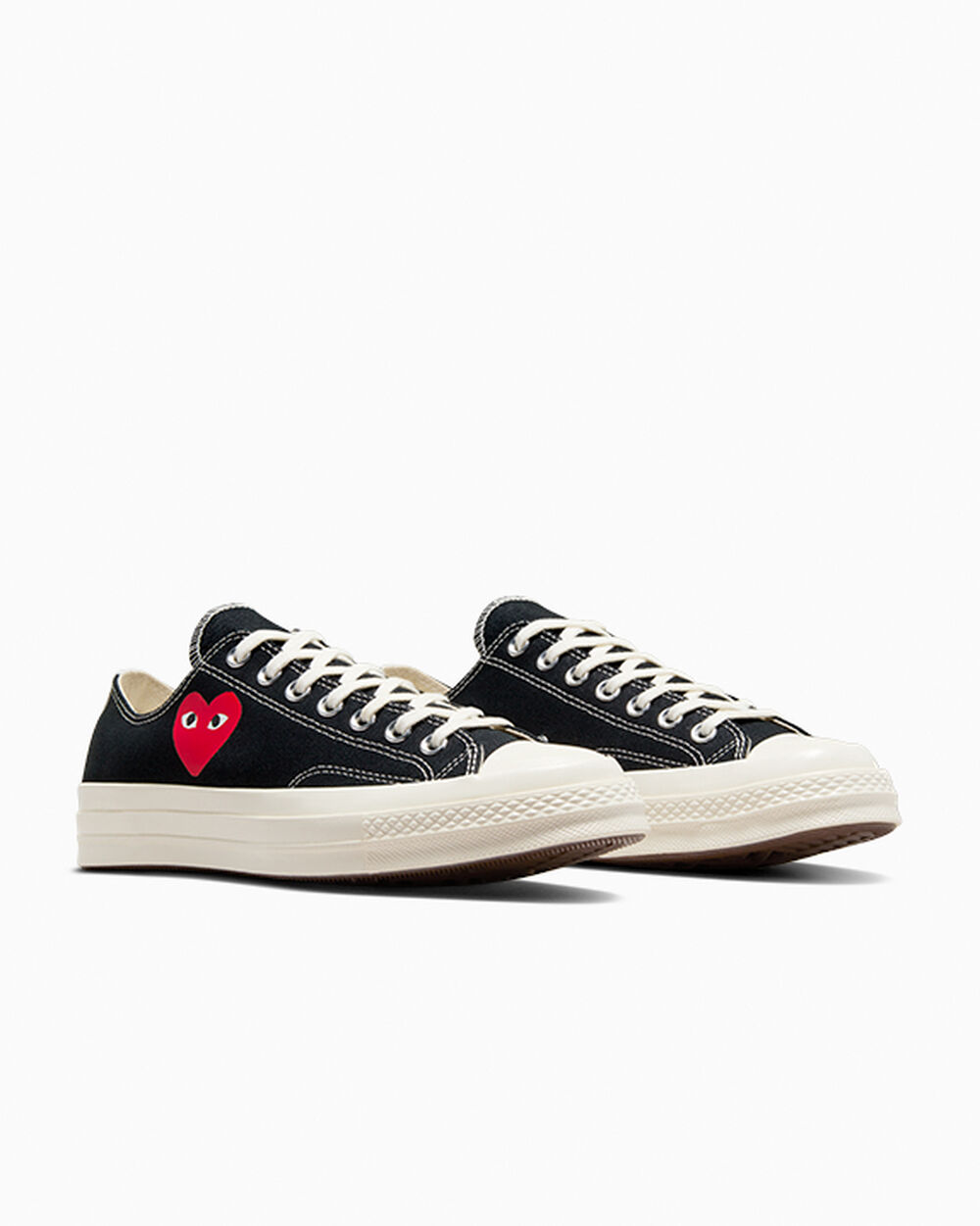 Thumbnail - PLAY Comme des Garçons Single Heart Chuck 70 Black