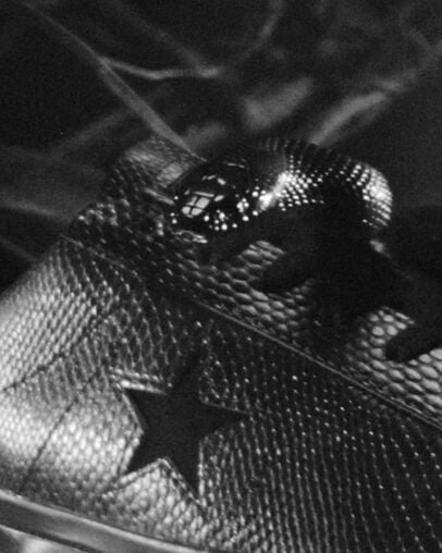 One Star Pro Jamie Platt Negro/Negro/Blanco, Detail Angle View
