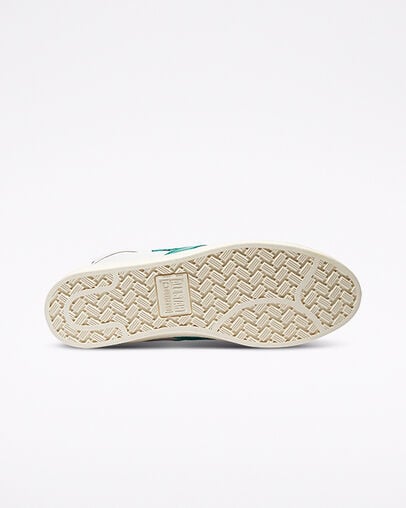 Pro Leather White/Court Green/Egret, Outsole View