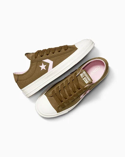 Star Player 76 Suede & Corduroy Dark Whiskey/Egret/Sugar Berry, Angled View