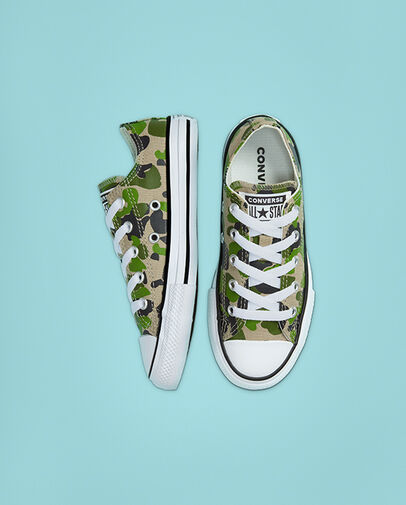 CTAS OX BLACK/KHAKI/WHITE Nero/Cachi/Bianco, Top and Side View