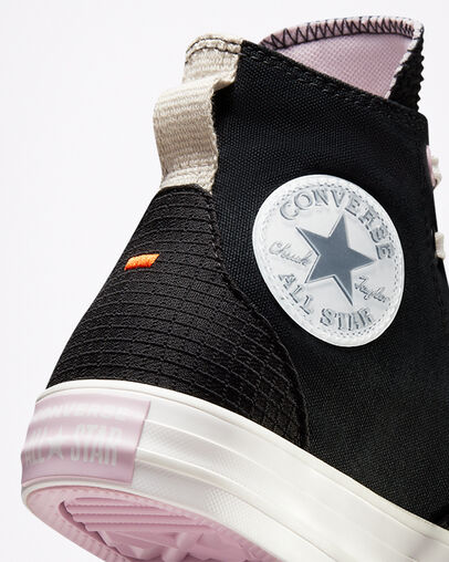 Chuck Taylor All Star Future Utility Black/Almost Black, Detail Angle View