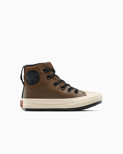 Chuck Taylor All Star Berkshire Boot High Grounded/Black/Light Dune, Outer Side View