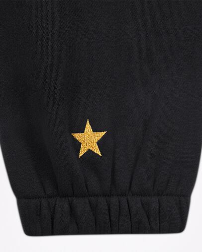 Star Chevron Jogger Pant Converse Black, Detail View
