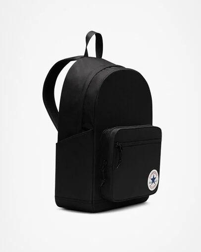 GO 2 Backpack Converse Black, Back View