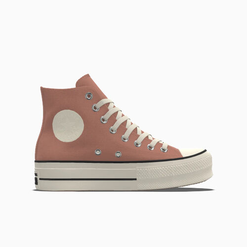 Converse Custom Chuck Taylor All Star Lift Platform By You Vintage Peach – 171209CHO24_vintagepeach_CP