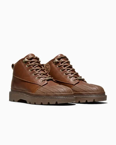 1908 Bronco Boot Emperador/Apple Cinnamon, Top and Side View