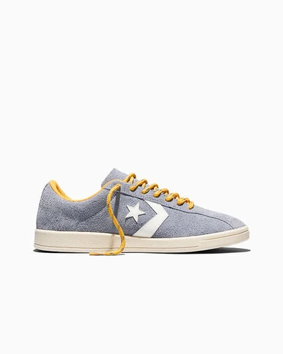 All Star Classic Trainer Suede Thunder Whale Grey/Gold Palm/Egret, Outer Side View