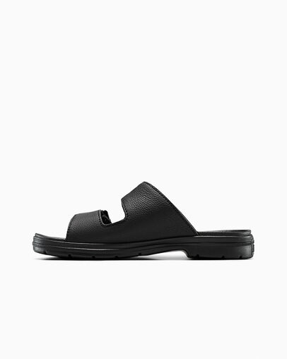 Chuck Taylor All Star Lugged Flatform Sandal Black/Black/Black, Inner Side View