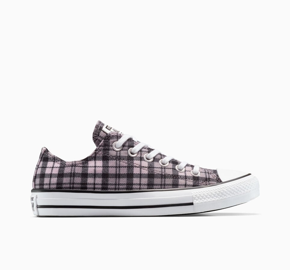 Chuck Taylor All Star Plaid Black/Altitude Lilac/White