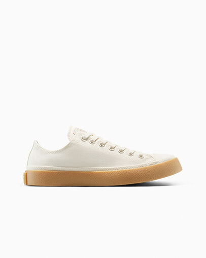 Chuck Taylor All Star Egret/Egret/Gum, Outer Side View
