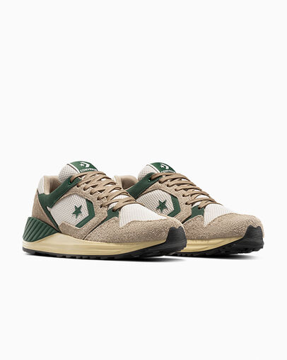 Converse Wave Trainer Vintage Cargo/Egret/Branch Out, Top and Side View
