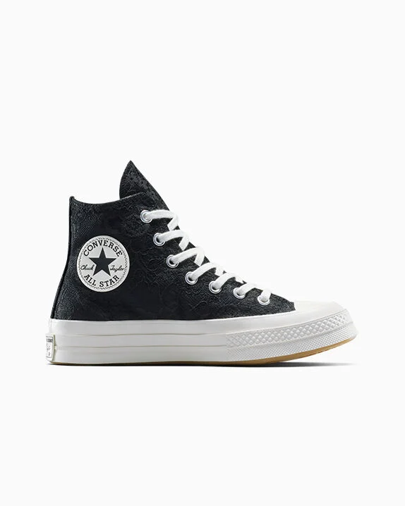 Chuck 70 Lace Black/Total Eclipse/Egret