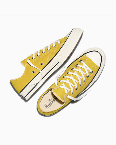 Chuck 70 Canvas Bright Outlook/Egret/Black, Angled View