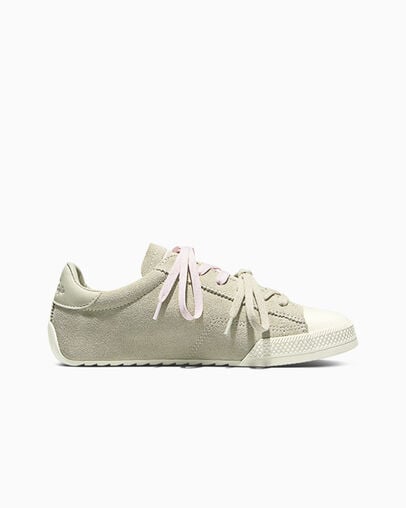 Chuck Taylor Lo Color Pop Sage Smoke/Decade Pink/Egret, Outer Side View