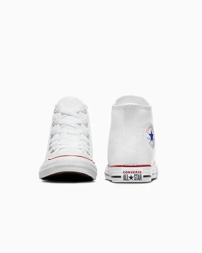 Chuck Taylor All Star Canvas Optical White, Heel View