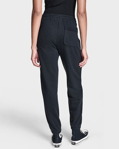 Retro Chuck Taylor Patch Joggers Converse Black, Full Body View