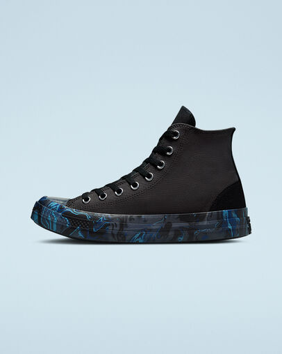 Chuck Taylor All Star CX Marbled Storm Wind/Black/Game Royal, Inner Side View