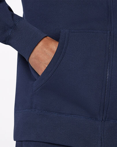 Chuck Taylor Heritage Full-Zip Hoodie Obsidian, Detail View