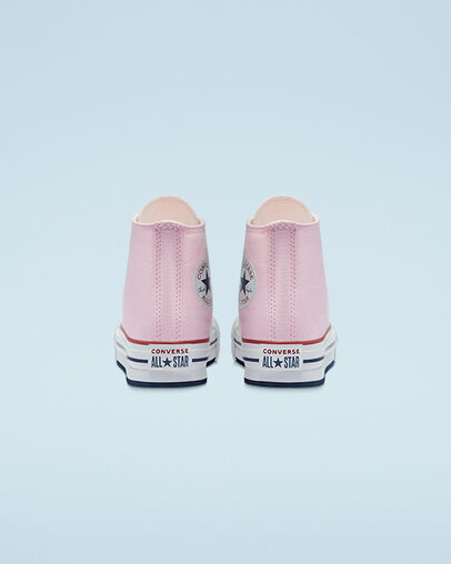 Converse Color EVA Platform Chuck Taylor All Star Pink Glaze/Wei&szlig;/Pink Glaze, Heel View