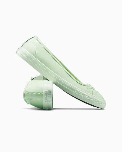 Chuck Taylor All Star Dainty Ballerina Slip On Surplus Mint/Surplus Mint, Detail Angle View