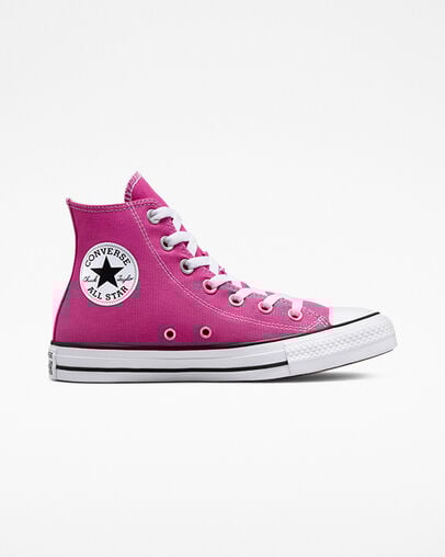 Chuck Taylor All Star Fucsia activo/Blanco/Negro, Outer Side View