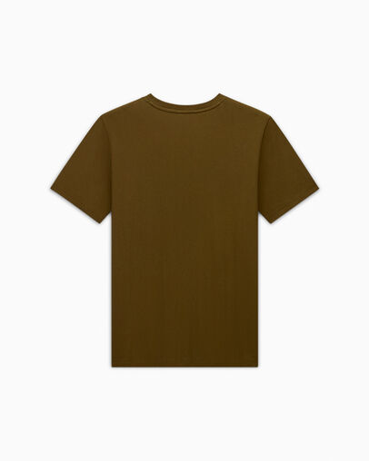 Converse Go-To Embroidered Star Chevron Standard-Fit T-Shirt Surplus Olive, Back View