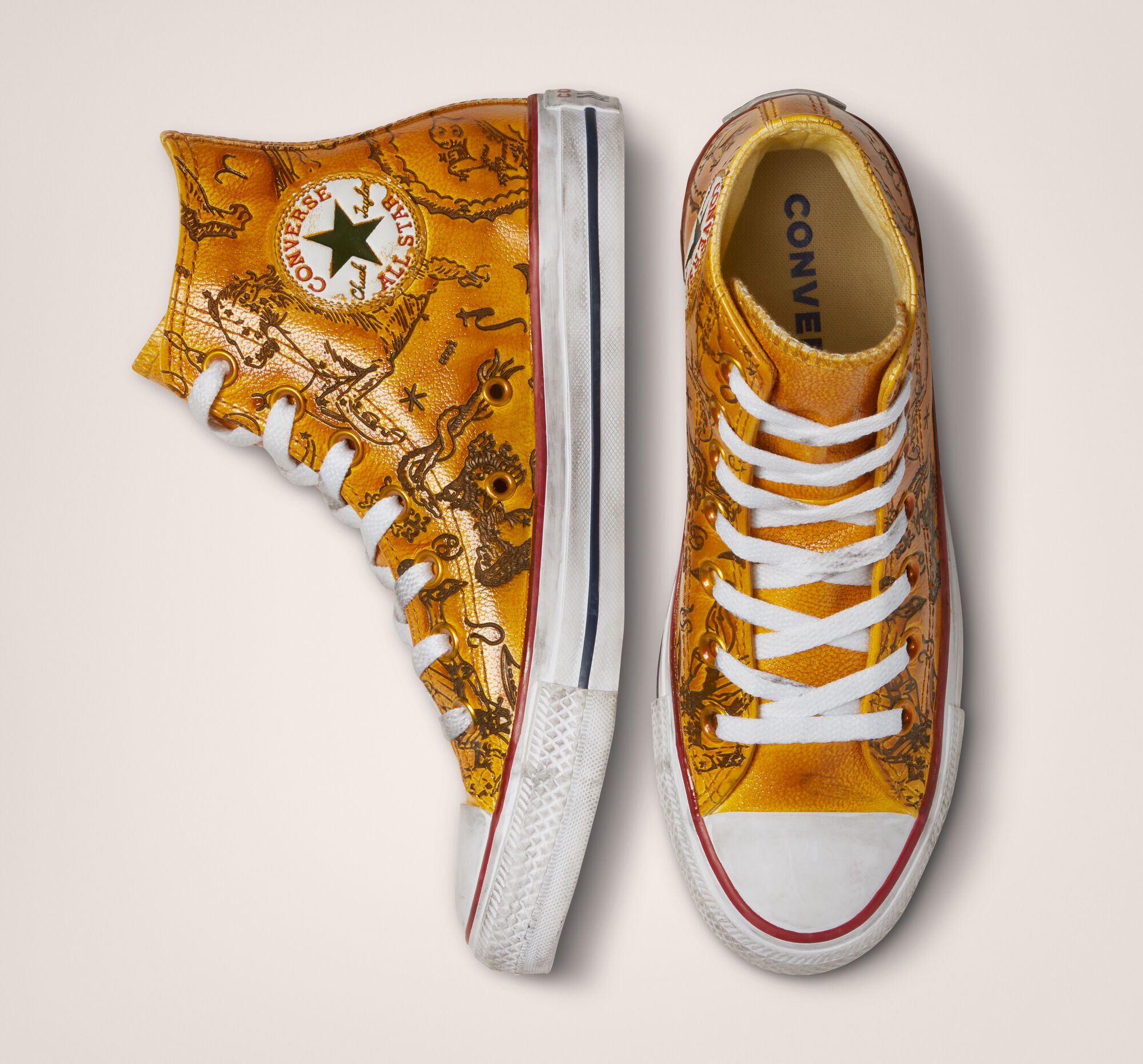 Chuck Taylor All Star Zodiac Leather Unisex .