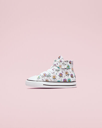 Chuck Taylor All Star Easy-On Friendly Floral White/Pixel Purple, Inner Side View