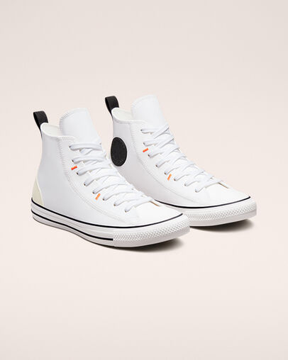 Chuck Taylor All Star Future Utility White/Egret/Black, Angled View
