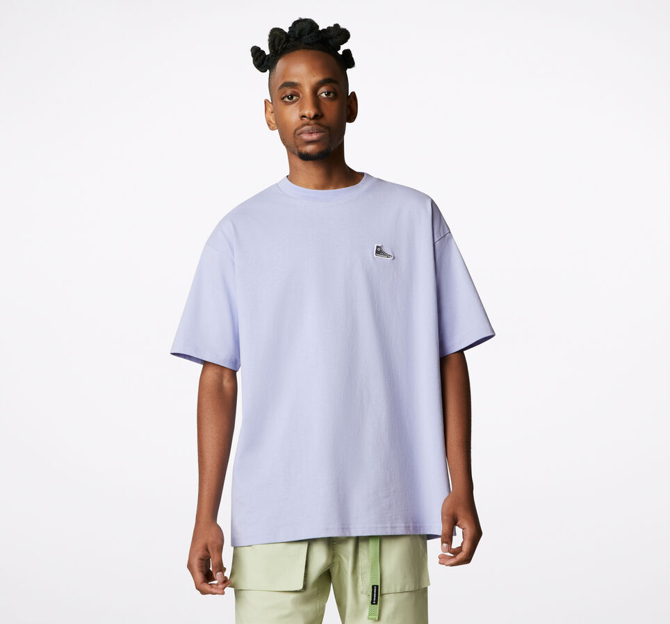 Chuck Taylor Sneaker Patch Crew Neck T-Shirt Serene Sapphire