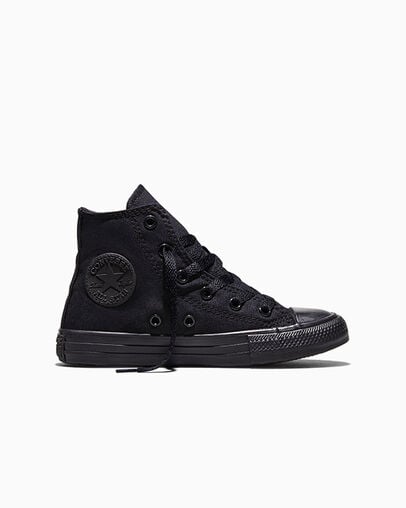 Chuck Taylor All Star Black Monochrome, Outer Side View