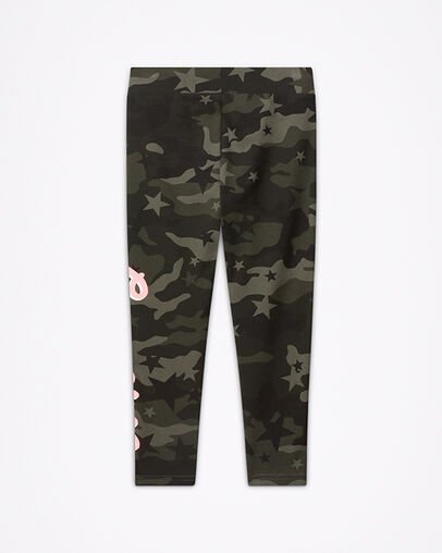 Camo Legging Shadow Green, Back View