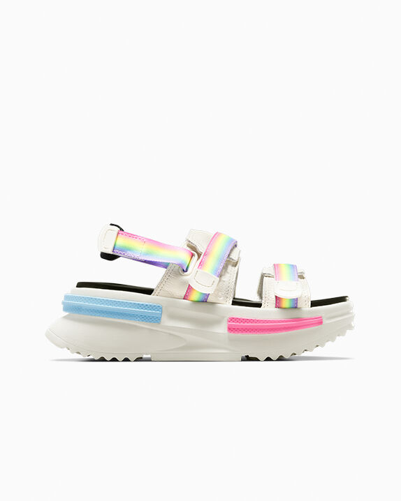 Converse Run Star sneaker egret/zwart/true sky