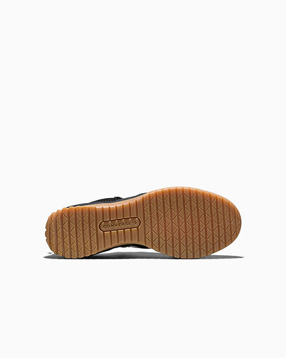 Run Star Trainer Black/Egret/Honey, Outsole View