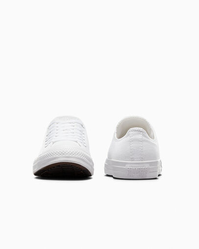 Chuck Taylor All Star White Monochrome, Heel View