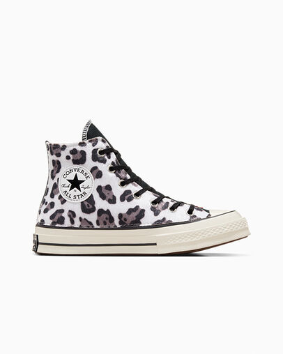 Chuck 70 Cheetah & Tartan Encuentro de guepardo y tart&aacute;n, Outer Side View