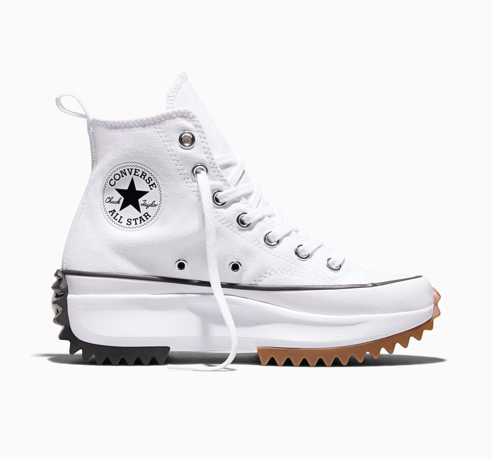 Run Star Hike Platform Canvas White/Black/Gum