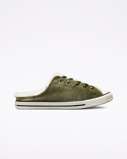 Chuck Taylor All Star Dainty Mule Welcome to the Wild Field Surplus/Egret/Black, Outer Side View
