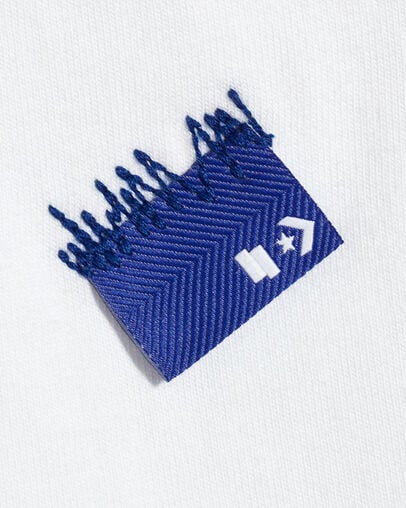 Converse x ADERERROR T-Shirt White, Detail View