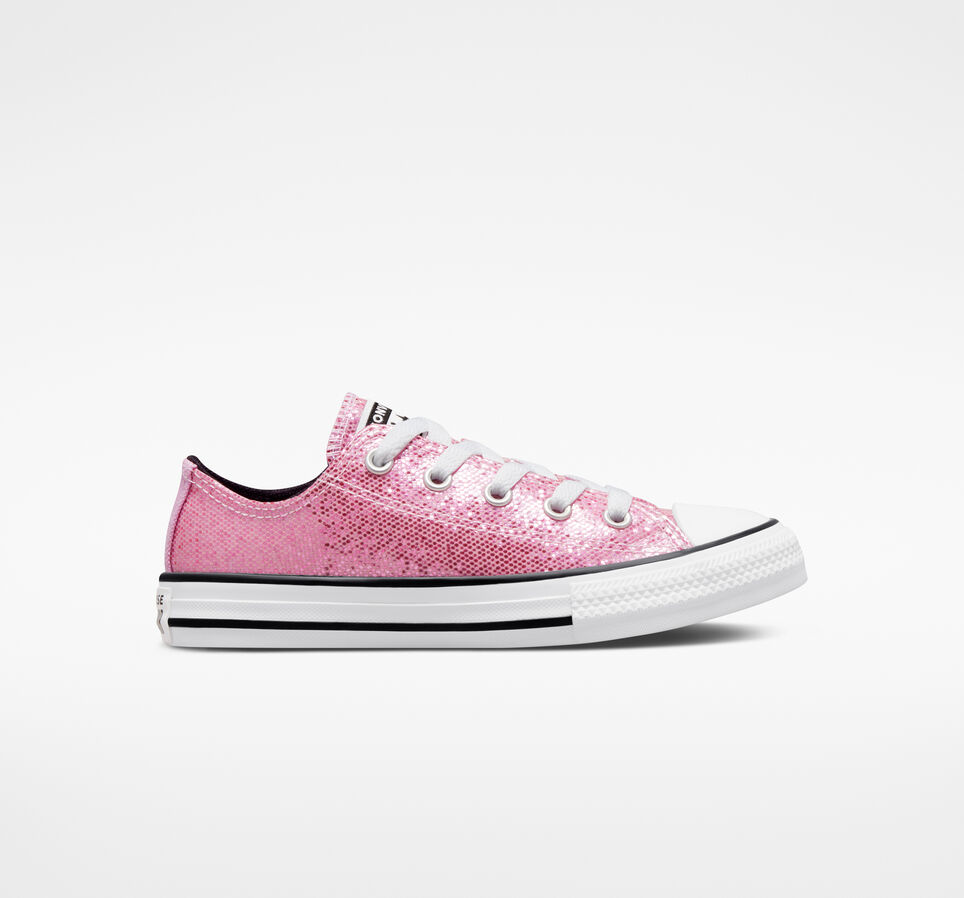 Chuck Taylor All Star Glitter Rosa/Rosa extremo/Negro
