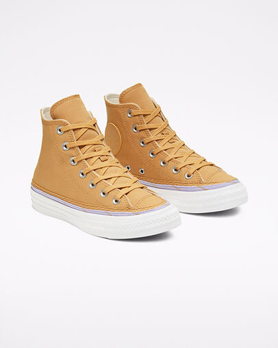 Trail to Cove Chuck Taylor All Star Soba/Moonstone Violet/White, Angled View