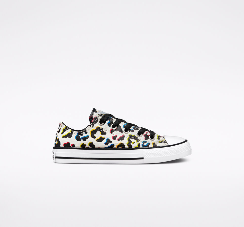 Leopard Print Chuck Taylor All Star Egret/Nero/Prime Pink